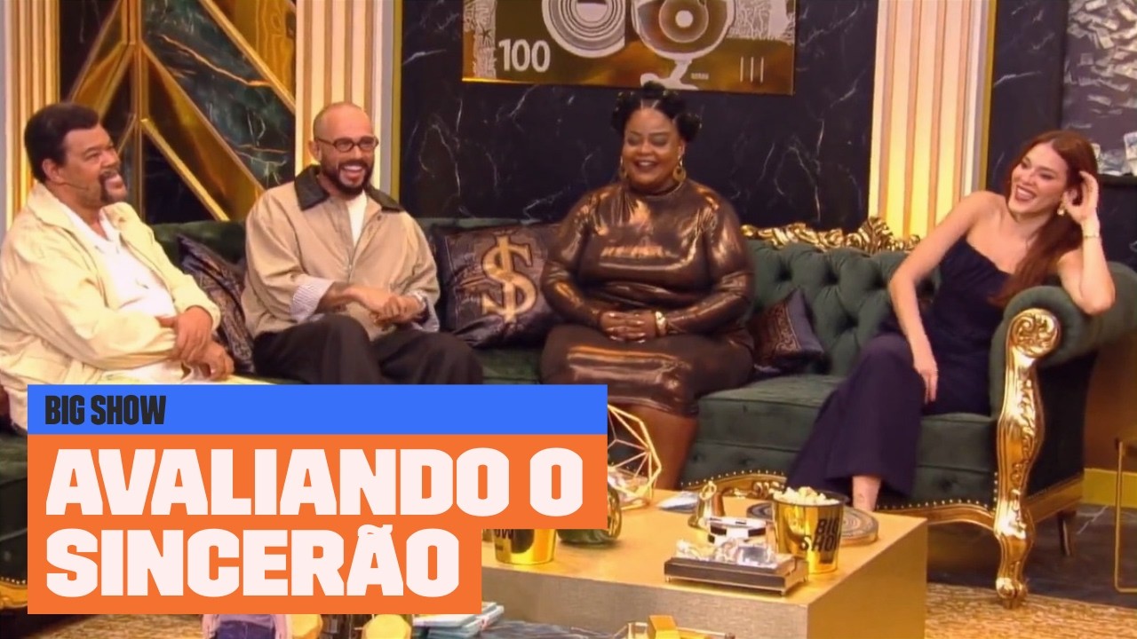 Quem foi MELHOR no SINCERÃO? 👀 | Big Show | BBB 26 | Multishow