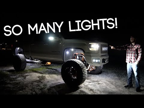 MY TRUCK LIGHTING EXPLAINED!