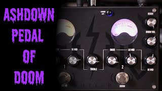 Video thumbnail for Ashdown Pedal of Doom | Geezer Butler Signature Pedal by Metalhead Productions