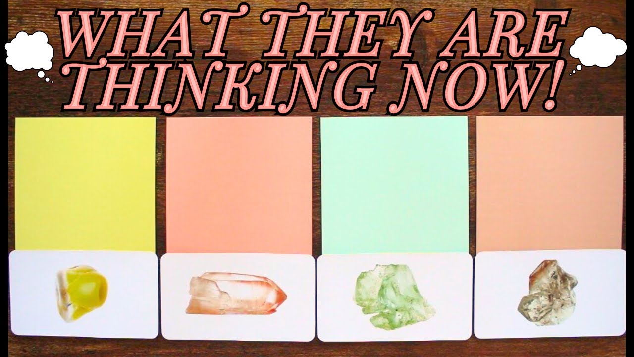 💭 WHAT THEY ARE THINKING NOW! 💭 Pick A Card Love Tarot