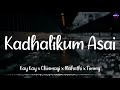 𝗞𝗮𝗱𝗵𝗮𝗹𝗶𝗸𝘂𝗺 𝗔𝘀𝗮𝗶 (Lyrics)  - Kay Kay x Chinmayi x Timmy x Mahathi | Harris Jaya