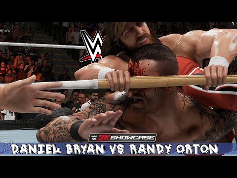 WWE 2K19 2K SHOWCASE GAMEPLAY WALKTHROUGH PART 5 - Daniel Bryan Vs Randy Orton (PS4 PRO 4K)