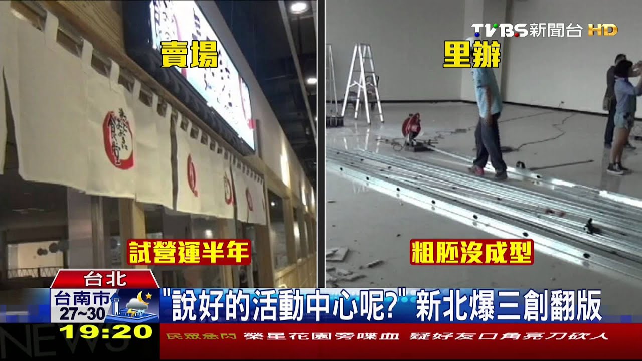 「說好的活動中心呢」　新北爆三創翻版