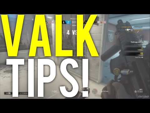 How To Use Valkyrie Camera's Rainbow Six Siege Tips/Tricks - Best Spots For Valkyire Camera's Tips!