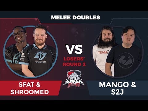 SFAT/Shroomed vs Mango/S2J - Melee Doubles: Losers' Round 2 - Smash Summit 5