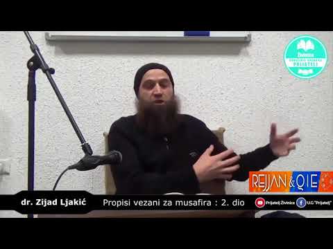 Odakle musafir počinje kratiti namaz - dr. Zijad Ljakić