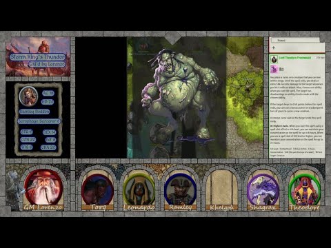 'Storm King's Thunder' Friday 16.09 session 34 - "Entering Kryptgarden Forest"