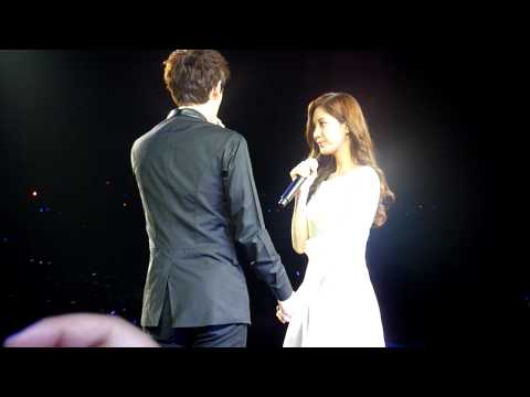 [SMTOWN 2010 - LA] SUPER JUNIOR Kyuhyun & SNSD Seohyun duet - Call With All My Heart [100904]