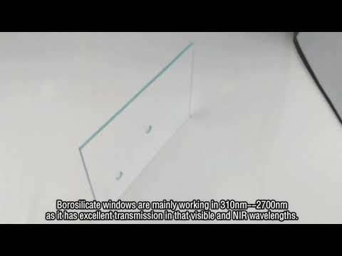 Borosilicate glass window & sheet