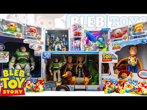 Unboxing Disney Pixar Toy Story toy collection ASMR