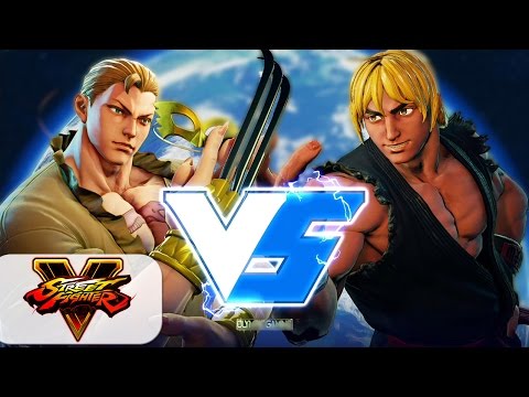 Street Fighter 5 / V: Halibel﻿ (ken) Vs HeroOne (Vega) Gameplay