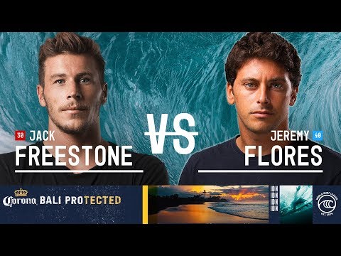 Jack Freestone vs. Jeremy Flores - Round of 16, Heat 3 - Corona Bali Protected 2019