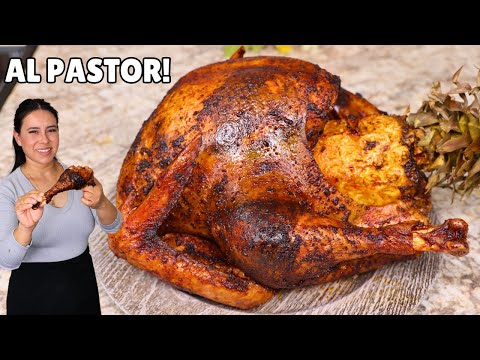 La Única Receta Que Necesitas | PAVO AL PASTOR 🍍Tus Invitados Te Lo Agradecerán |