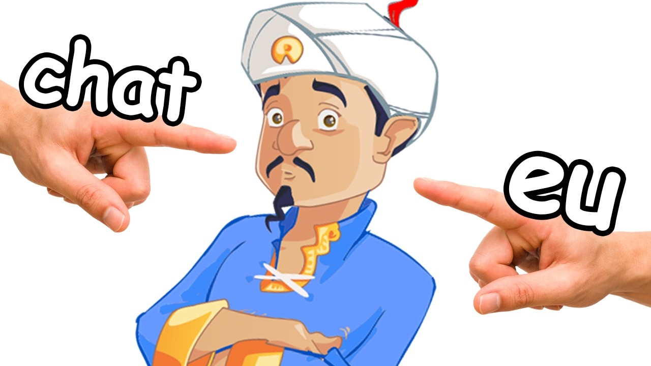 BATALHEI CONTRA O MEU CHAT NO AKINATOR