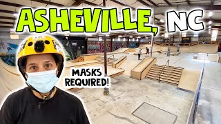 Asheville North Carolina Skateboarding | Foundation DIY Skatepark & RAD Skatepark!