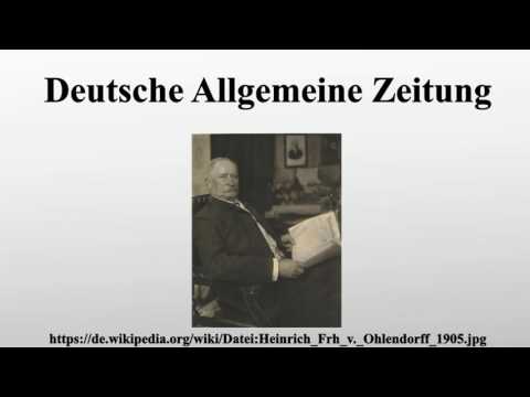 Deutsche Allgemeine Zeitung