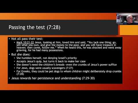 Mark 7:24-8:34: Healing deafness, blindness--and blinded disciples