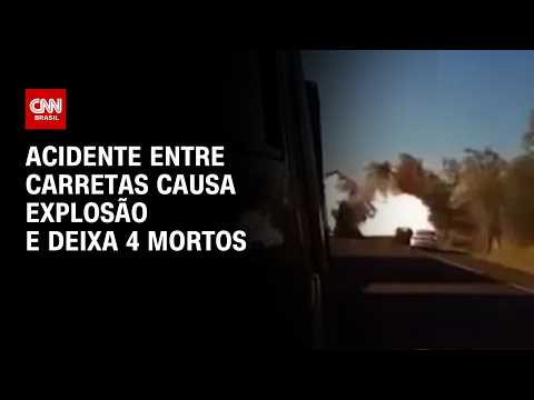 Batida seguida de explosão deixa quatro mortos em MS; veja imagens | LIVE CNN