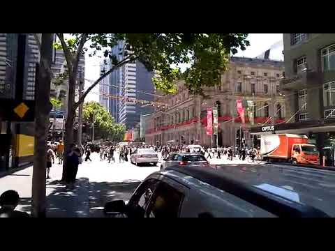 BOURKE STREET, MELBOURNE, CBD - VIC... AUSTRÁLIA.......