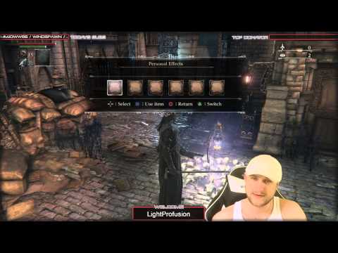 Lets play Bloodborne Blind! Session 1 (pt5)