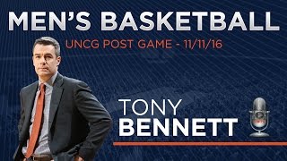 MEN'S BASKETBALL: UNCG Post Game - Tony Bennett