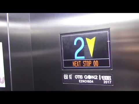 BRAND NEW Otis Gen2 MRL Traction Elev. at Upper Likhobory Metro Station, West Degunino in Moscow, R