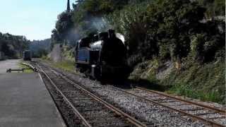 preview picture of video 'The Cevennes Steam Railway from  Saint Jean Du Gard  to Anduze  France (Part 1 )'