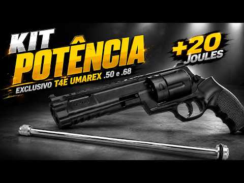 Será que funciona mesmo? KIT Potência Umarex Para T4E .50 e .68