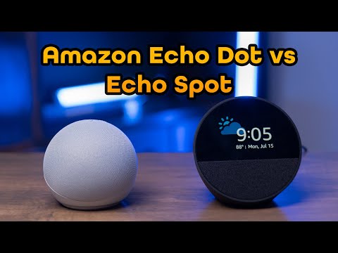 Which to Buy? Amazon Echo Dot 5th Gen vs New 2024 Echo Spot Alexa Speakers