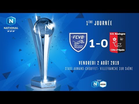 J1 : FC Villefranche B. - US Boulogne CO (1-0), le résumé I National FFF 2019-2020