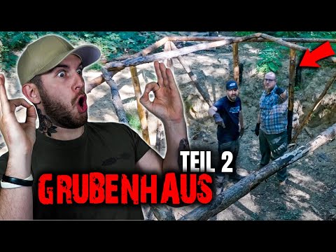 Der DACHSTUHL steht! Grubenhaus 3.0 Naturensöhne! | Kuni reagiert