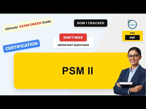 Crack the SCRUM PSM II: Professional Scrum Master II 2026 Real Exam Questions