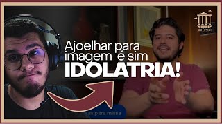 React | Ariel Lazari: Ajoelhar para imagem é idolatria? (Refutado)
