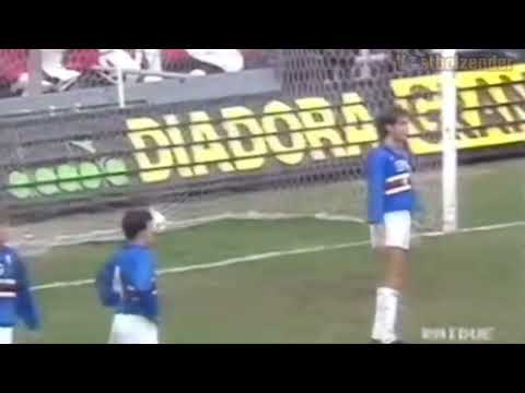 Sampdoria vs Milan 0-2 Seri A 1991-1992