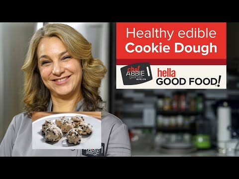 Healthy Edible Cookie Dough