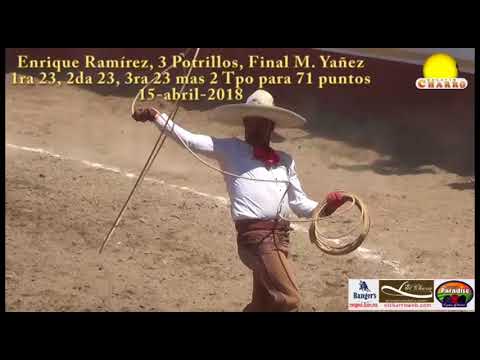 #BoletinCharroTv  3 de 3 con el astro ramirez