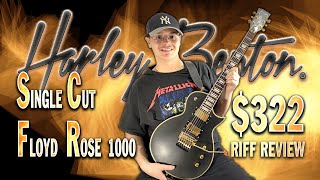 Video thumbnail for Best Cheap Guitar for Rock/Metal? Thomann's Harley Benton SC-Custom II FR Vintage Black Riff Review by 2kaSeth