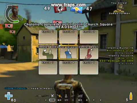 Battlefield Heroes Commando Snipe / Knife