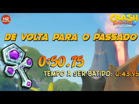 CRASH BANDICOOT 4: Time Trial - De Volta Para o Passado | Relíquia de Platina (50:75)