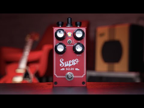 Supro 1313 Analog Delay 2019 - Red image 7