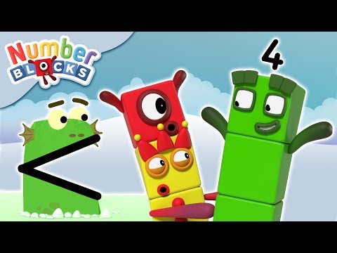 @Numberblocks- NEW EPISODES! | Blockzilla, Fruit Salad, Peekaboo & More! | Learn to Count - Kingdom Kids Zone, Little Learners - Numberblocks