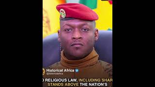 Ibrahim Trore Bans SHARIA; but why r Nigerian Muslims crying?