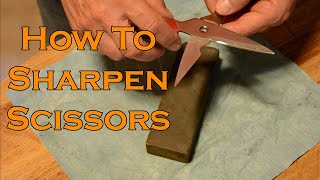 How to Sharpen Scissors