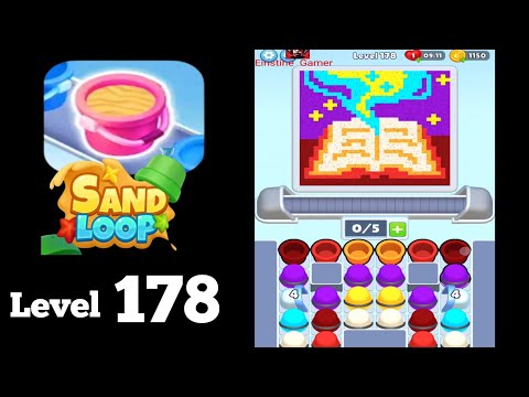 Sand Loop Level 178 Walkthrough