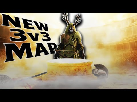 ARROWli Tries the NEW 3v3 ARENA MAP