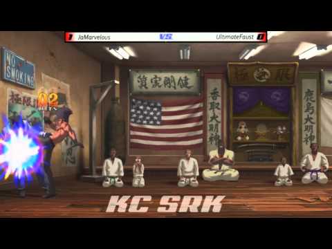 KOF13 Winners Finals: JaMarvelous (Benimaru/Hwa/Takuma) vs. UltimateFaust (Maxima/EX Kyo/Shen)