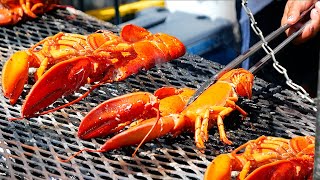 American Street Food - BUTTER GRILLED LOBSTERS Smorgasburg Seafood New York City