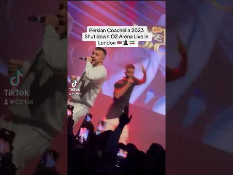 Live in London O2 Arena 🇬🇧🥷🏼🗽🔥 #persian #021kid #concert