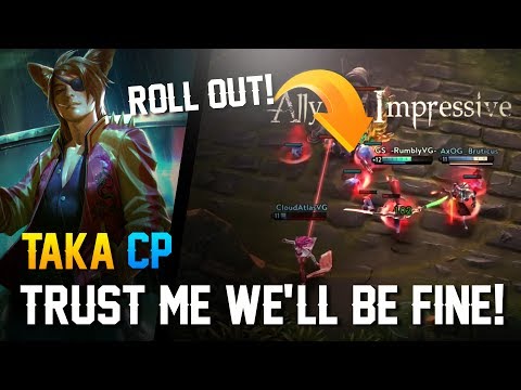 Vainglory - Road to Vainglorious [Gold]: TRUST ME!! Taka |CP| Jungle Gameplay