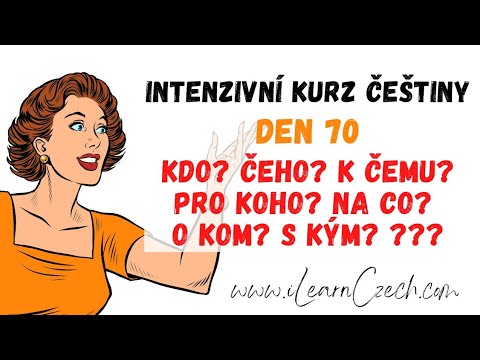 Intensive Czech course 70: Who? What? (declension and examples of questions)